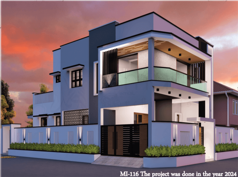 MI-116 Modern Residence Hero