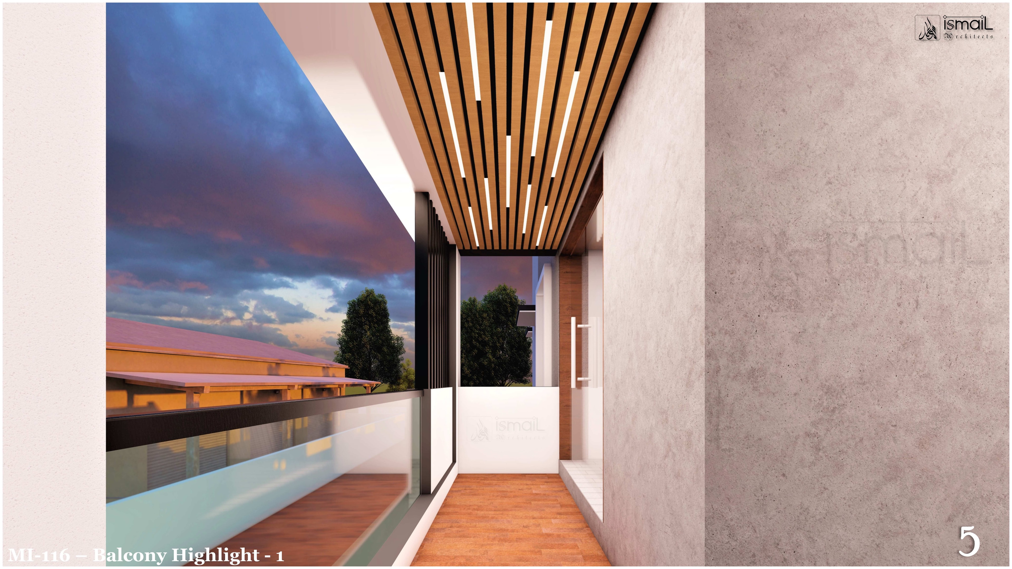 Project MI-116 - Balcony View