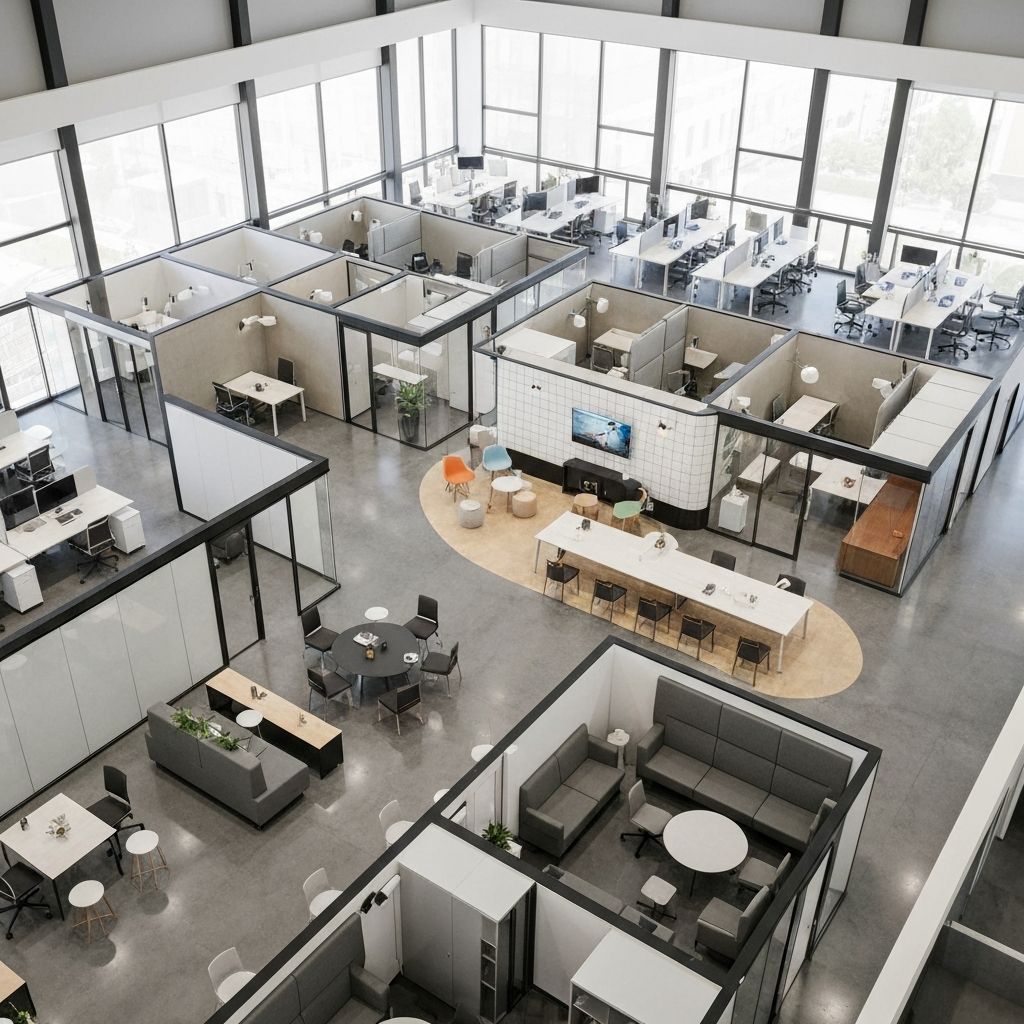 Detailed layouts for homes, offices & Commercial spaces