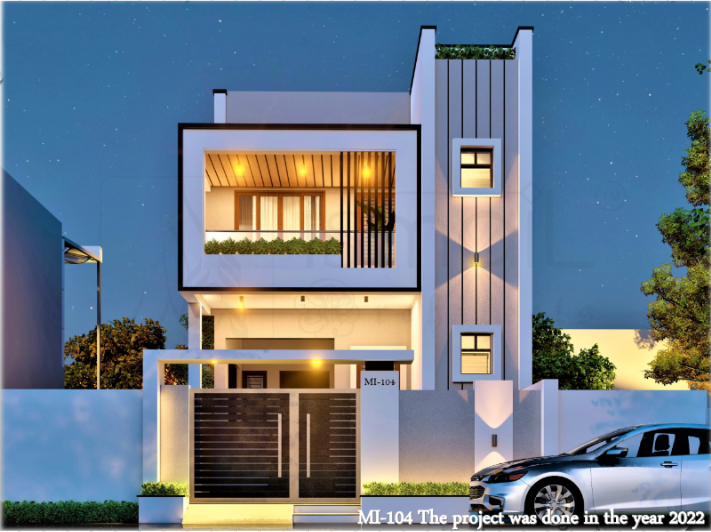 MI-104 Modern Residence Hero